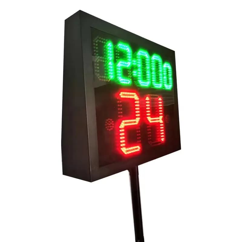 Basket 24 Second Shot Orologio Timer Tabellone punteggio basket 24 Second Shot Orologio Tabellone segnapunti digitale per basket