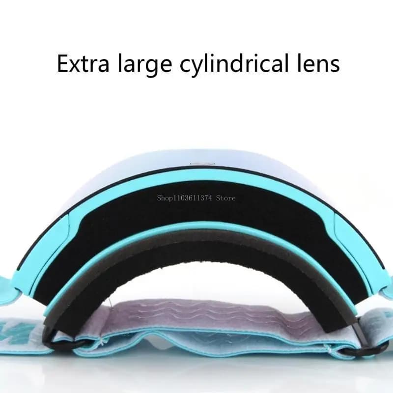 Occhiali da sci magnetici Snowboard Invernali Sport sulla neve Lenti Doppi strati Occhiali da sci antiappannamento UV per da