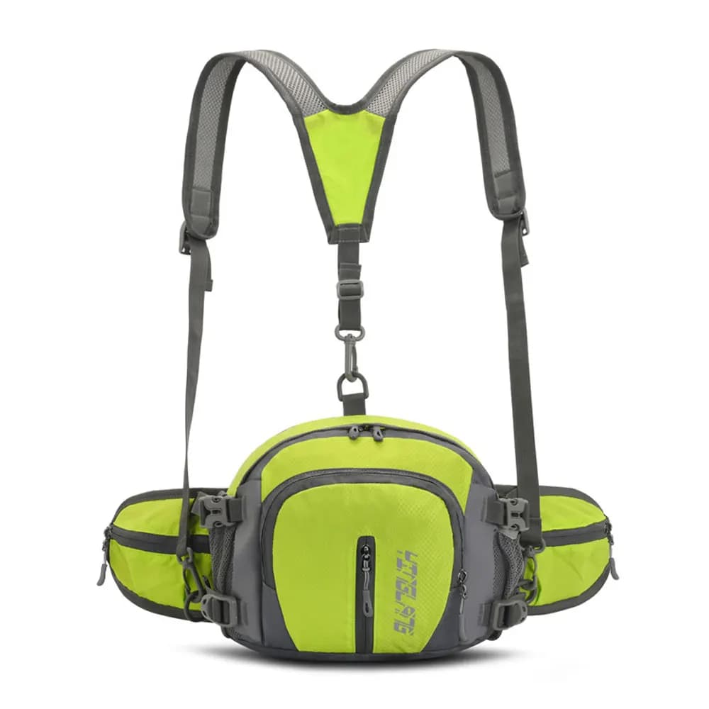 Multifunctional Waist Bag for Outdoor Sports Cycling Running Backpack Hiking Water Bottle Belt Bag Light AVA304