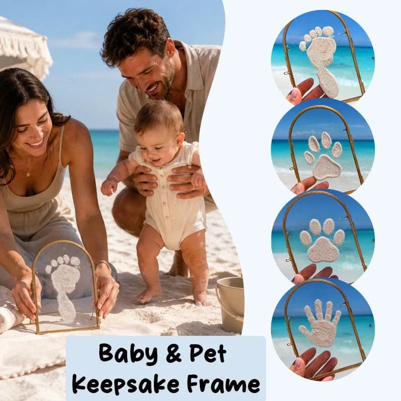 Arch Gold Double Glass Floating Picture Frame Pressed Flower Photo Display Frame Diy Craft Frame For Baby Footprint Home Decor