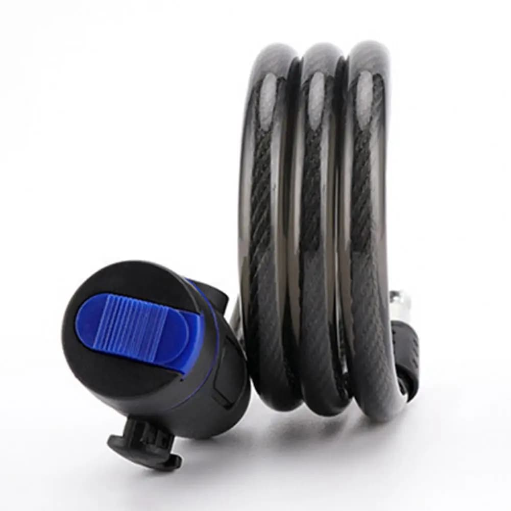 Lucchetto per bici Lucchetto di sicurezza Set di lucchetti per bicicletta per carichi pesanti con lucchetti a catena in filo di acciaio resistente alla ruggine per bici da strada Mtb Antifurto