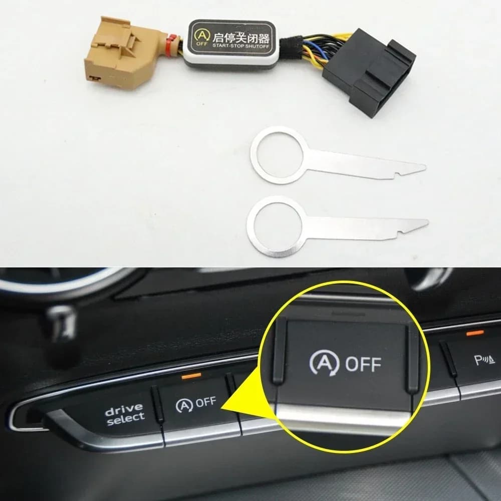 Auto Intelligente Auto Arresto Avviamento Canceller Motore Eliminatore Dispositivo di Controllo Senor Disabilitare Spina del Cavo Per Audi TT TTS RS FV 8S 2015-2021