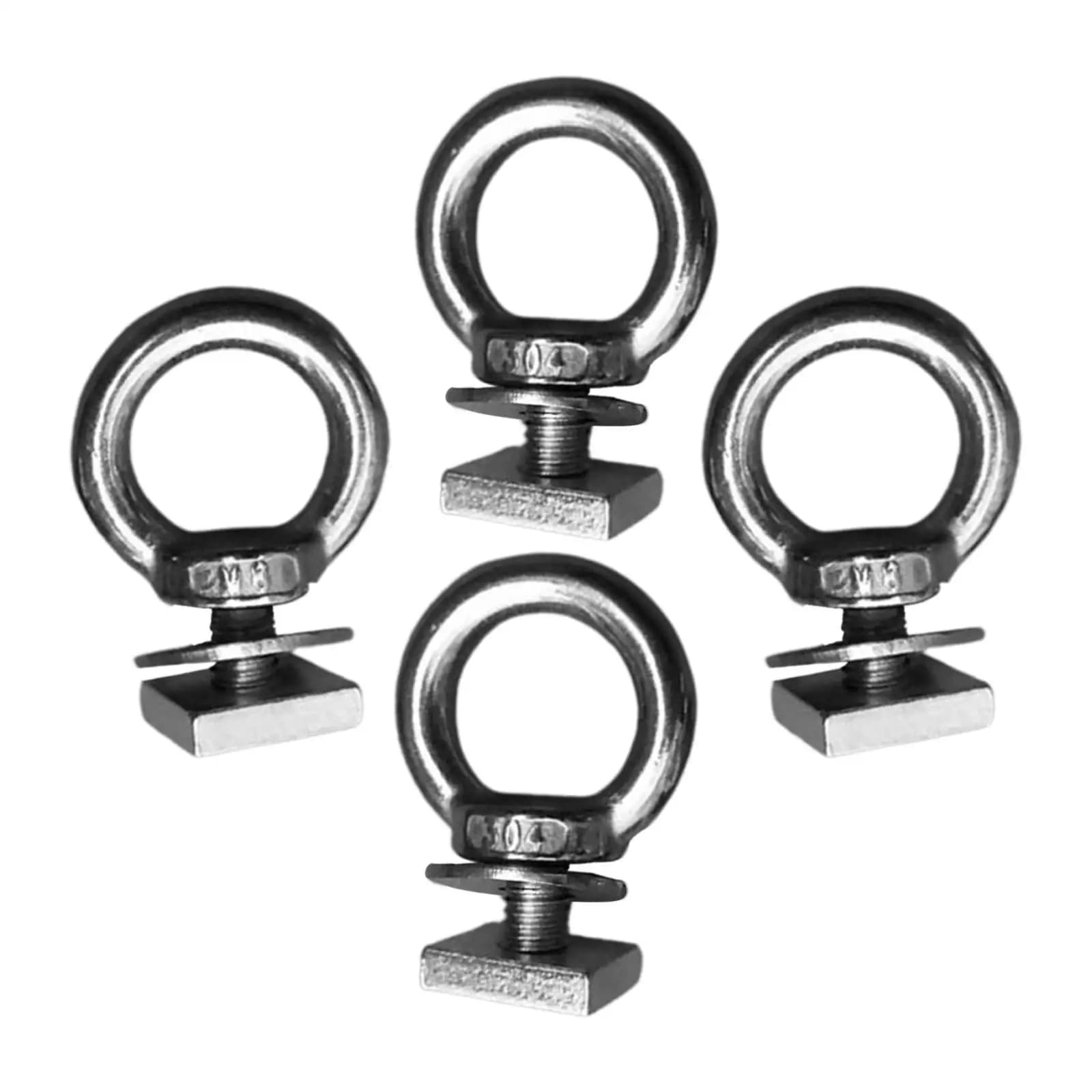 4 Pieces T Slot Bolts Anchoring Set Roof Platform Luggage Rack Expansion Screw for Hooks Ropes Hold Bungee Cord Roof Rack