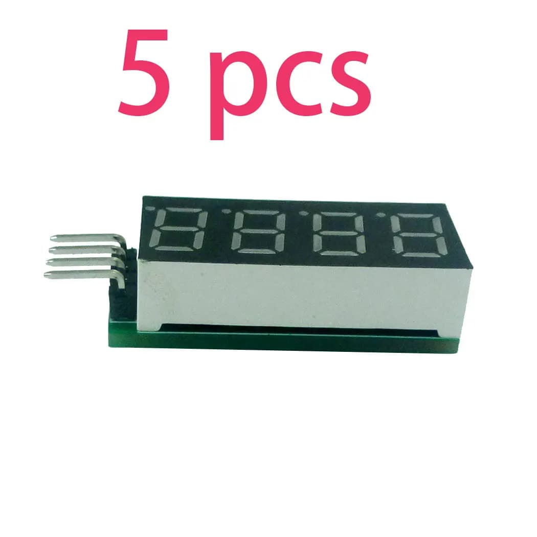 4bit 7Seg I2C IIC LED modulo Display tubo digitale per MCU AVR PIC ARM N76E003 FPGA/CPLD auto giocattolo raspberry pi 3 B + 4