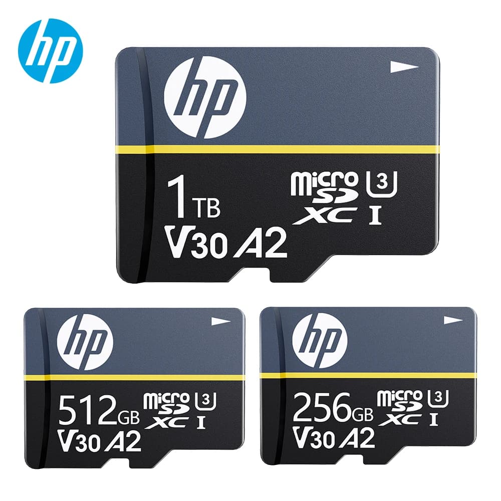 Scheda Micro SD HP A2 U3 V30 256GB 512GB 1TB fino a 220M/s Scheda di memoria MicroSDXC