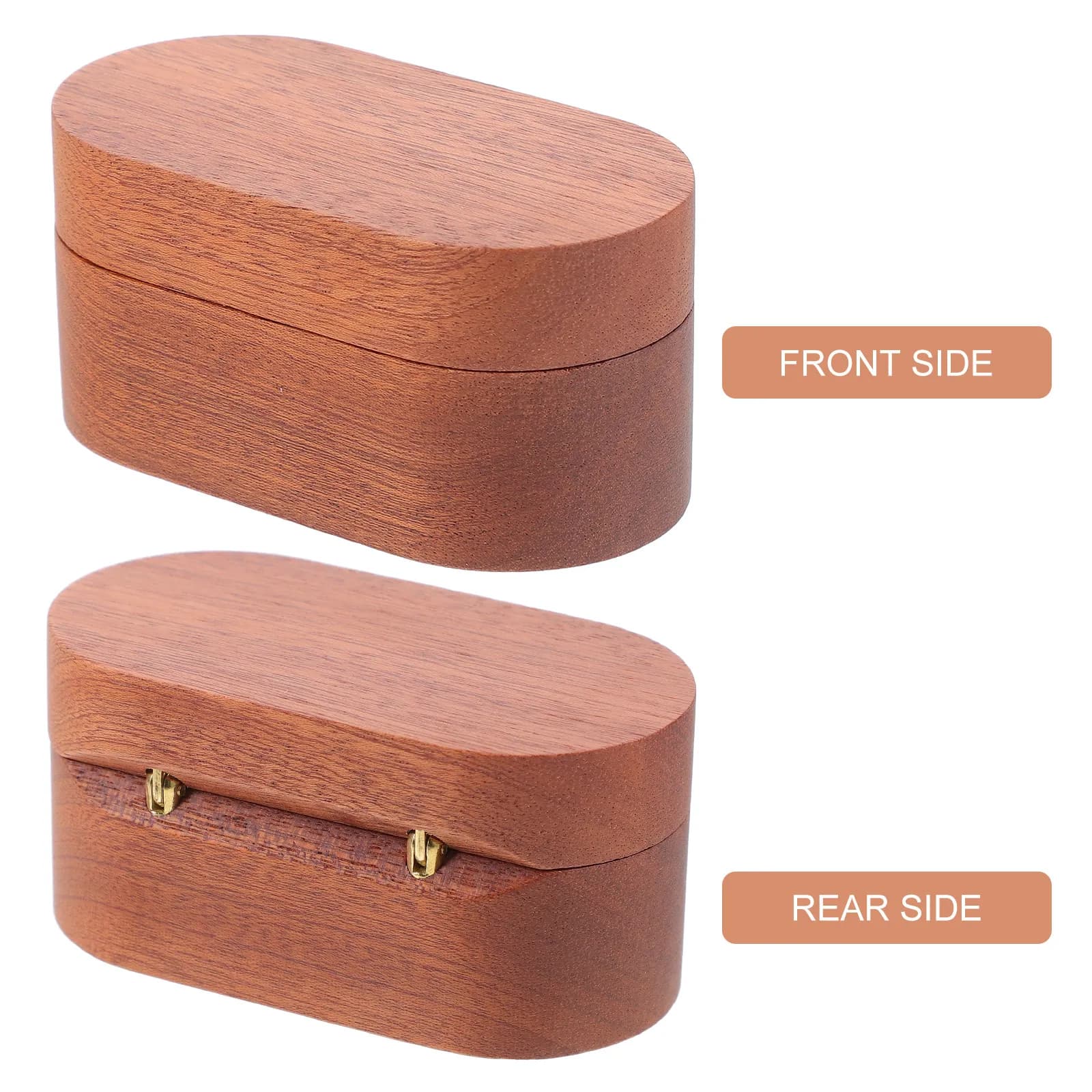 Scatola Porta Plettri in Legno Premium con Coperchio a Chiusura Morbida per Mantenere i Plettri Organizzati e Protetti