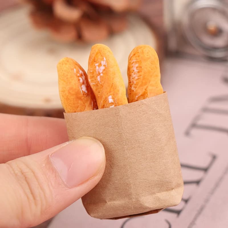 1:12 Casa delle bambole in miniatura Pane Bambole Cucina Accessori alimentari Giocattoli di simulazione