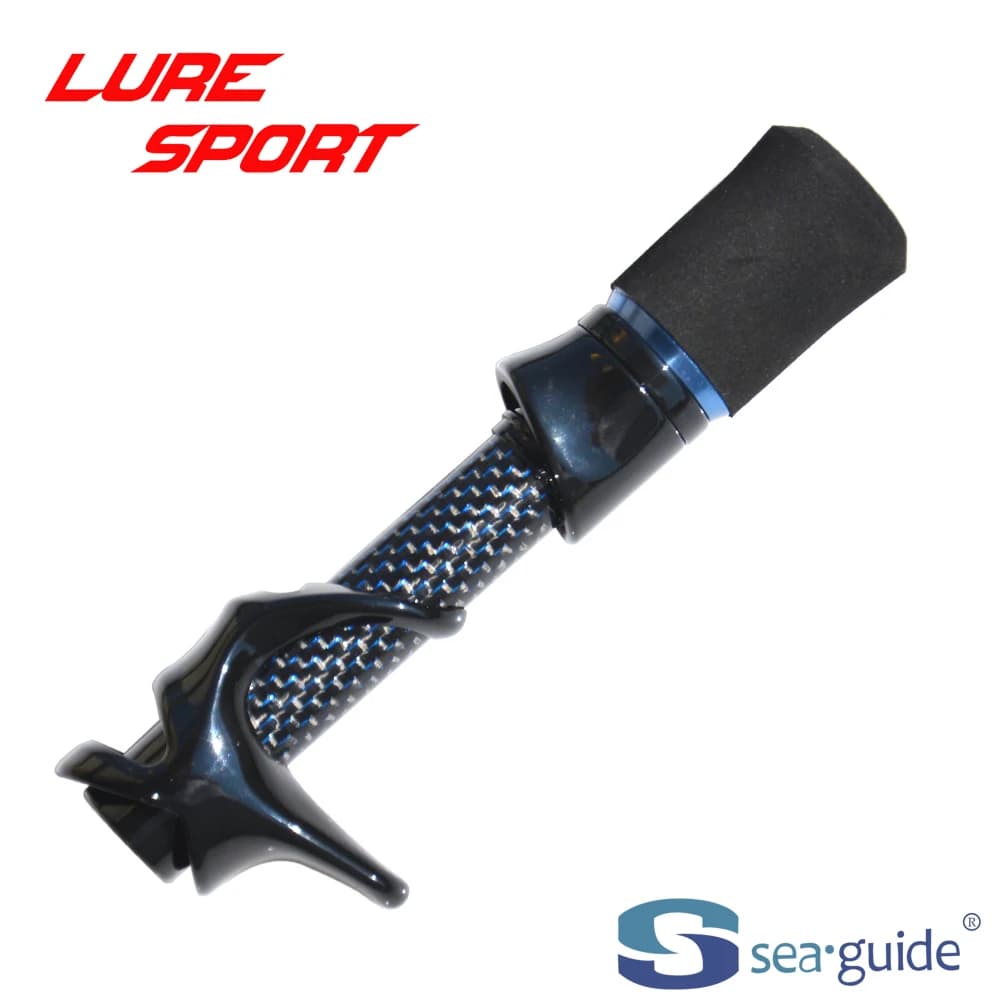 SEAGUIDE 2 pz. PBSCMS PBXCMS Portamulinello da Casting con Tappo in Alluminio, Tappo in EVA, Dado SL, Dado S, Componente per Costruzione Canna, Riparazione, Accessorio Fai da Te