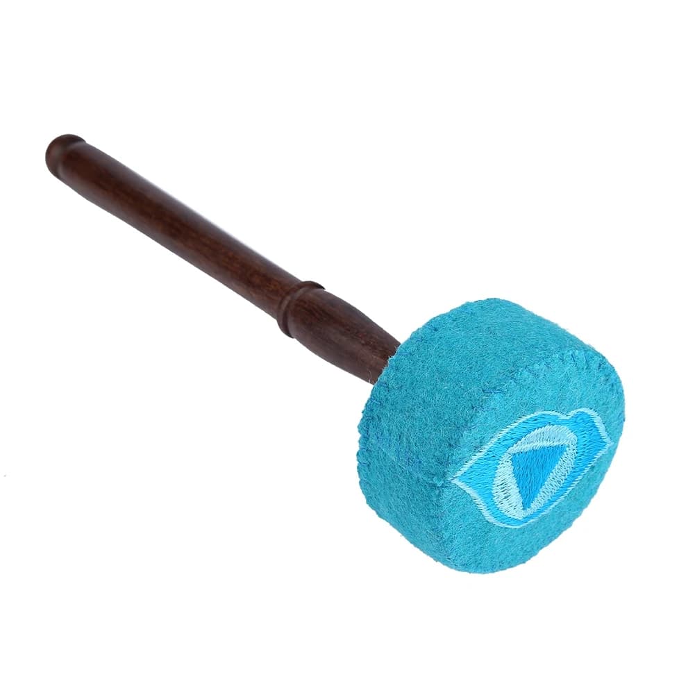 Handmade Hard Wood Felted Striker Mallet Stick for Tibetan Buddhism Singing Bowl