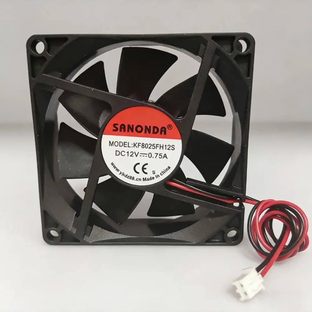 Nuova Ventola di Raffreddamento DC8025 12V DC Senza Spazzole, Multistile 80*80*25mm, per Asciugacapelli, Luci LED, Strumenti di Bellezza, Parti per Stampanti 3D