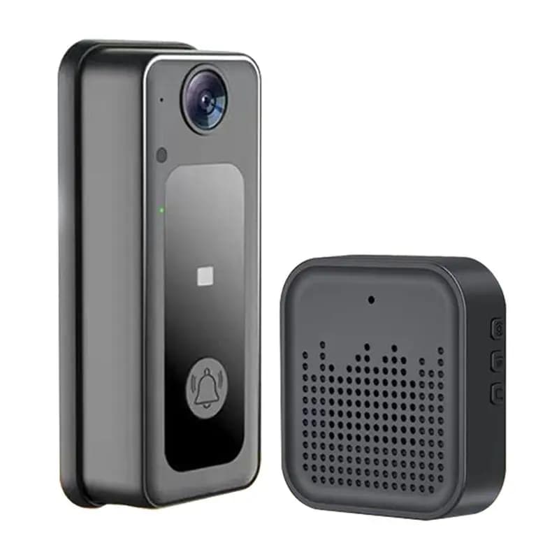 PORK-Smart Doorbell Tuya WIFI Camera Security Alarm HD Night Vision Video Intercom Waterproof Wireless Doorbell Monitor