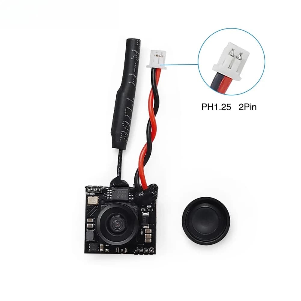 EWRF 800TVL Micro Camera with OSD 5.8G 48CH 200mW FOV170 CMOS AIO FPV Camera for Radiolink F121 Mini Racing Drone Quadcopter