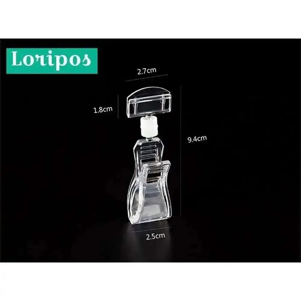 Portafoto pop Promozione Vendite Pubblicità Clip per etichette in carta Porta cartello Mensola Talker Morsetto per tubi Espositore per cartellini del prezzo