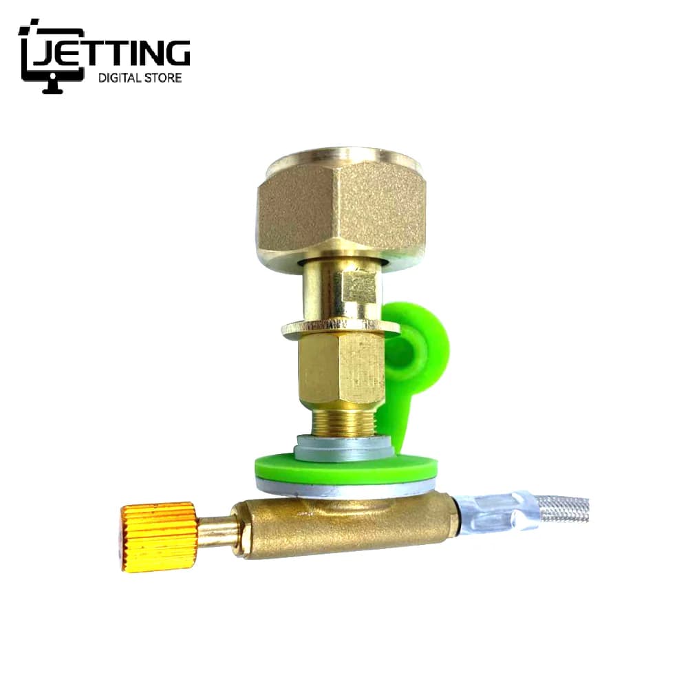 Gas Converter for External Camping Stove, Automatic Shutdown Adapter