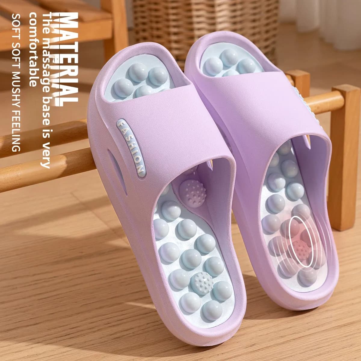 Ciabatte Antiscivolo da Interno per Casa, Nuovo Stile Estivo da Donna, Ciabatte Fresche da Bagno, Scarpe Slip-On da Uomo in Materiale EVA