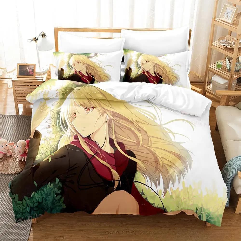 Stampa 3d Anime The Pet Girl Of Sakurasou Set biancheria da letto Singolo Twin Completo Queen King Size Set copripiumino per camera da letto per bambini adulti