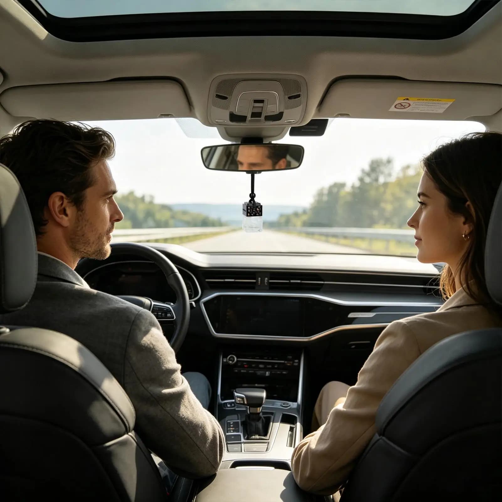 Flaconi Vuoti per Diffusore Auto da 8ml, Decorazione Profumata da Appendere per Interni Auto, Flaconi Diffusori da Appendere per Fragranze Auto