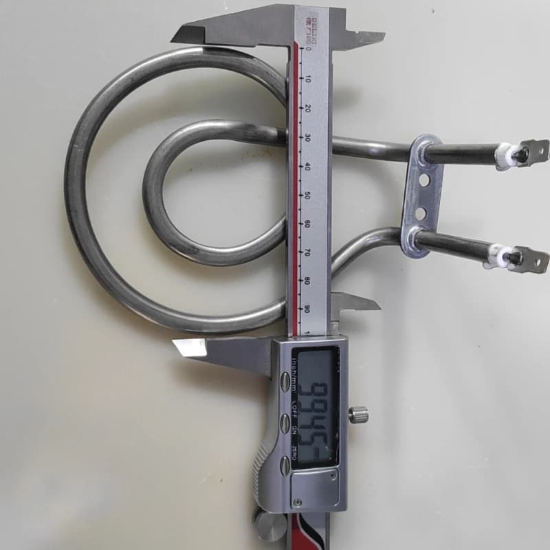 1 pcs For electric grid Xiaxin (air cooler) Model: KWT-ZG8016 Two rings 1200 W curved heating tube