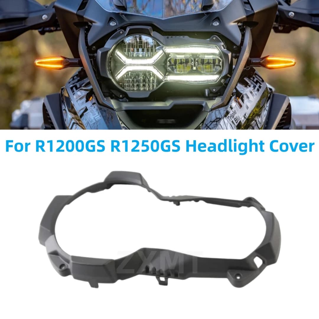 For BMW R1200GS R1250GS ADV K50 K51 R1200 R1250 GS 2014-2024 Motorcycle Headlight Cover Head Light Shell Headlamp Guard Housing