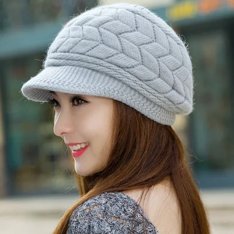 2025 Women's Winter Hats Hot Knit Hat Berretto slouchy with Tent Gifts