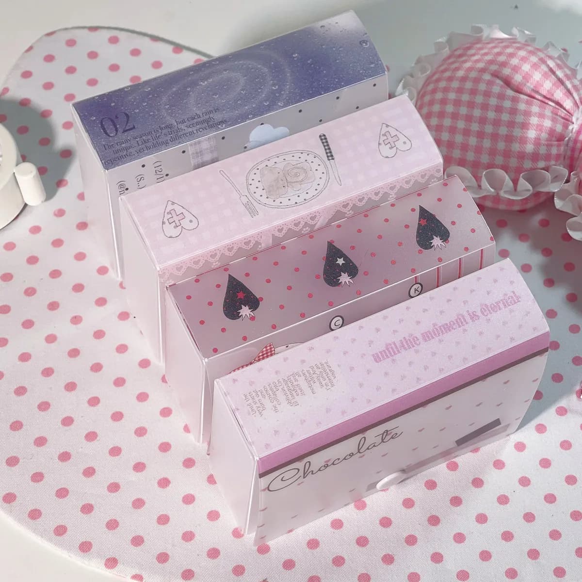 Scatola portaoggetti in PVC opaco M5 stile coreano INS Fashion, graziosa custodia per accessori e foto per ragazze, borsa portaoggetti di grande capacità, scatola per cosmetici da donna