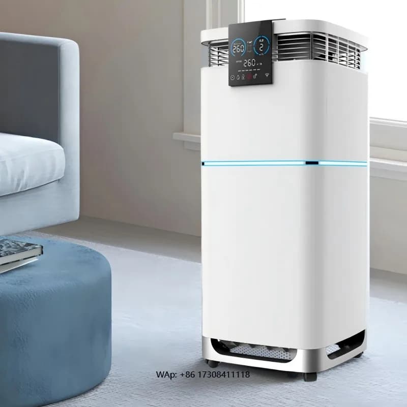 Electric Plastic Air Purifier Humidifier ESP Electrostatic Filter Plasma Generator High Efficiency Sleep