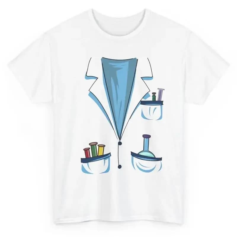 Scientist Halloween Costume T Shirt Novelty Chemist Funny