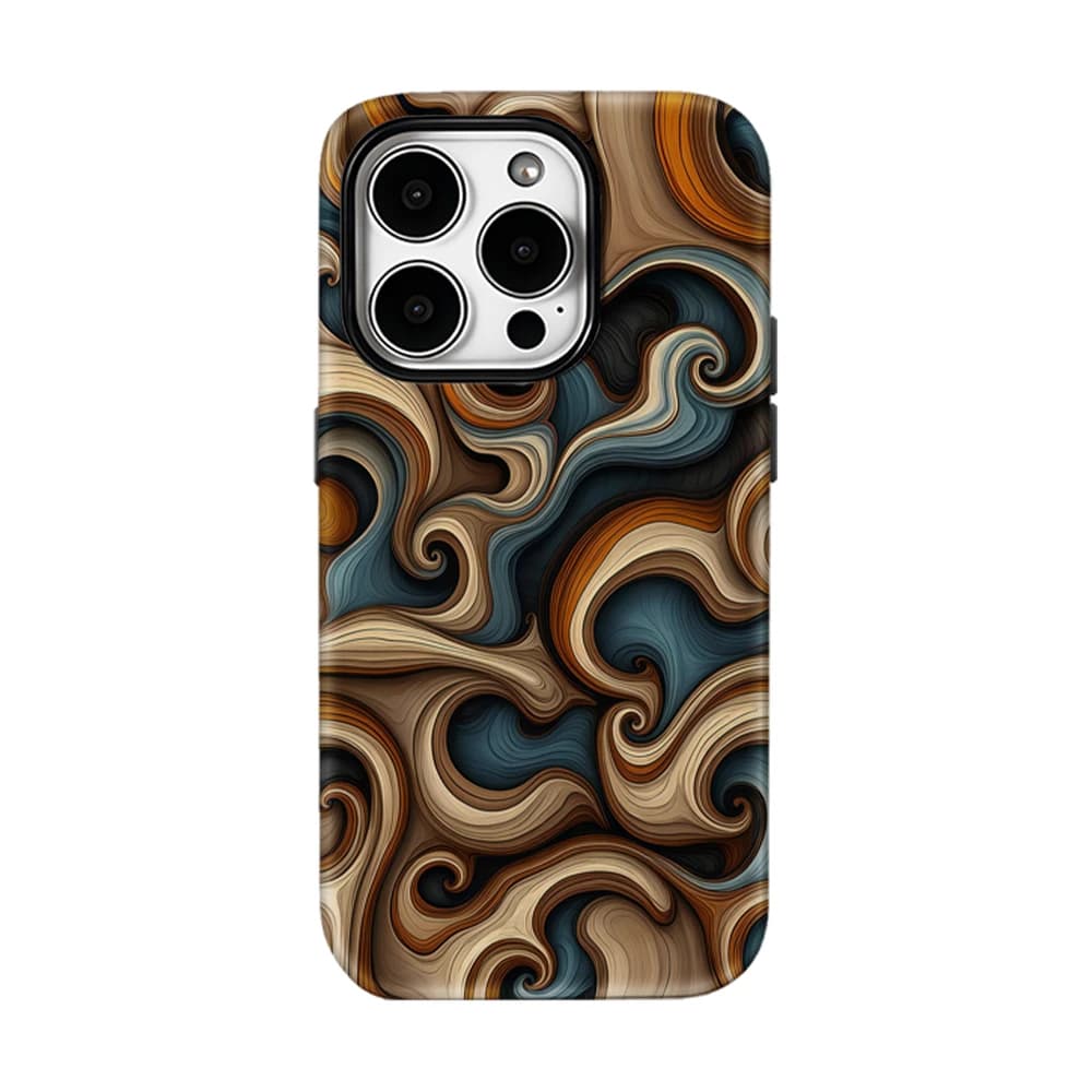 Wave Soul Weave Phone Case for IPhone 17 16 15 14 13 Pro Max Plus for Magnetic Single Double-layer Tough Case