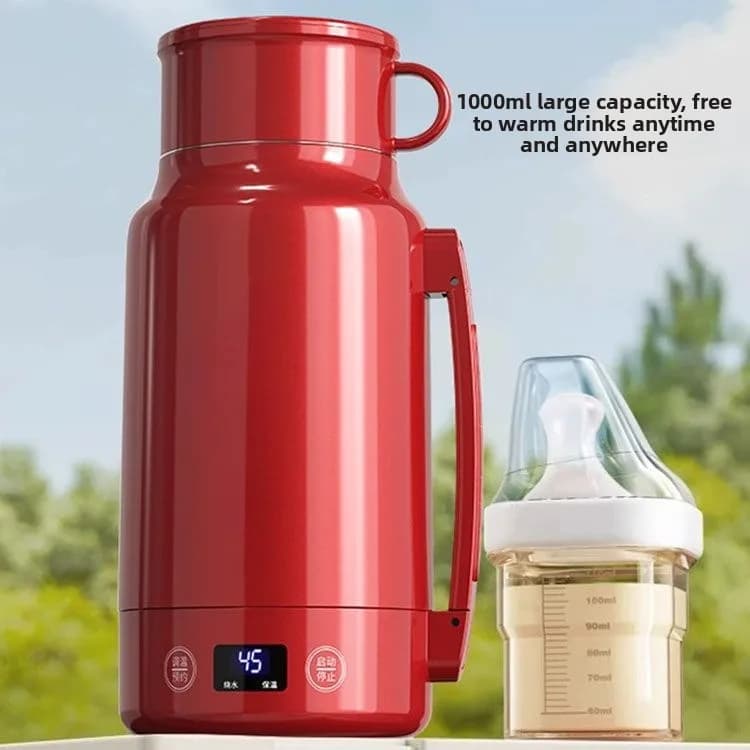 Portable All-in-One Boiling & Warm Kettle Smart Constant Temperature Large Capacity Travel Electric Water Cup