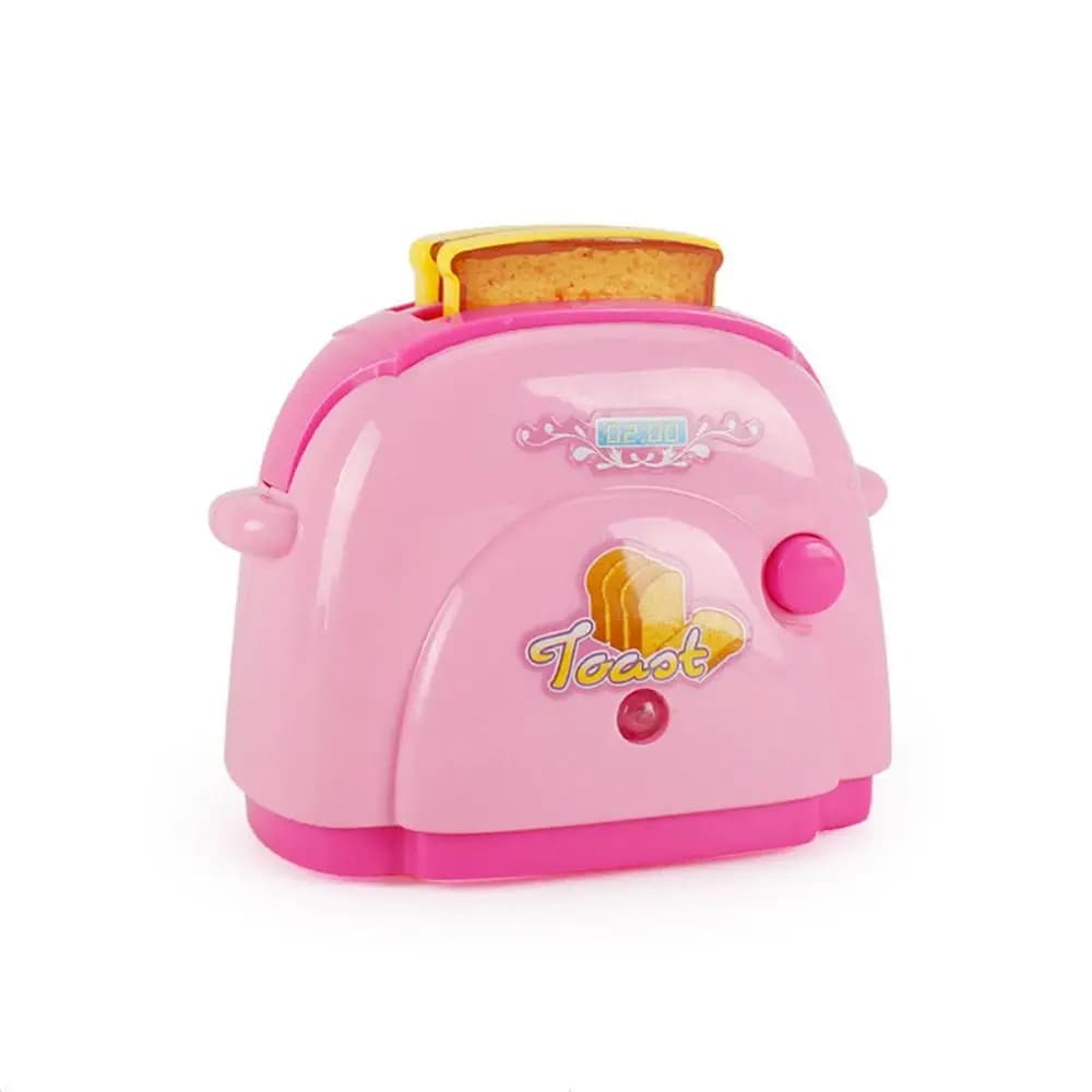 Coffee Machine Household Appliances Toys Toaster Blender Cooking Pretend Play Set Vacuum Cleaner Sweeper Kitchen Toys