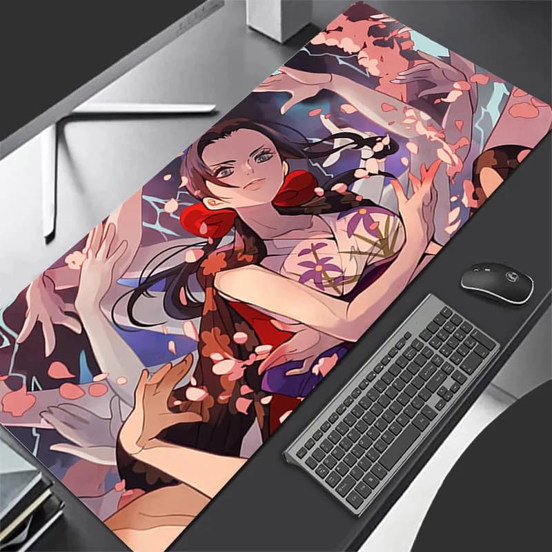 Anime Computer Mouse Pad Gamer Mouse Pads One Piece Anime Large Gaming Mousepad XXL Desk Mause Pad Keyboard Mouse Carpet