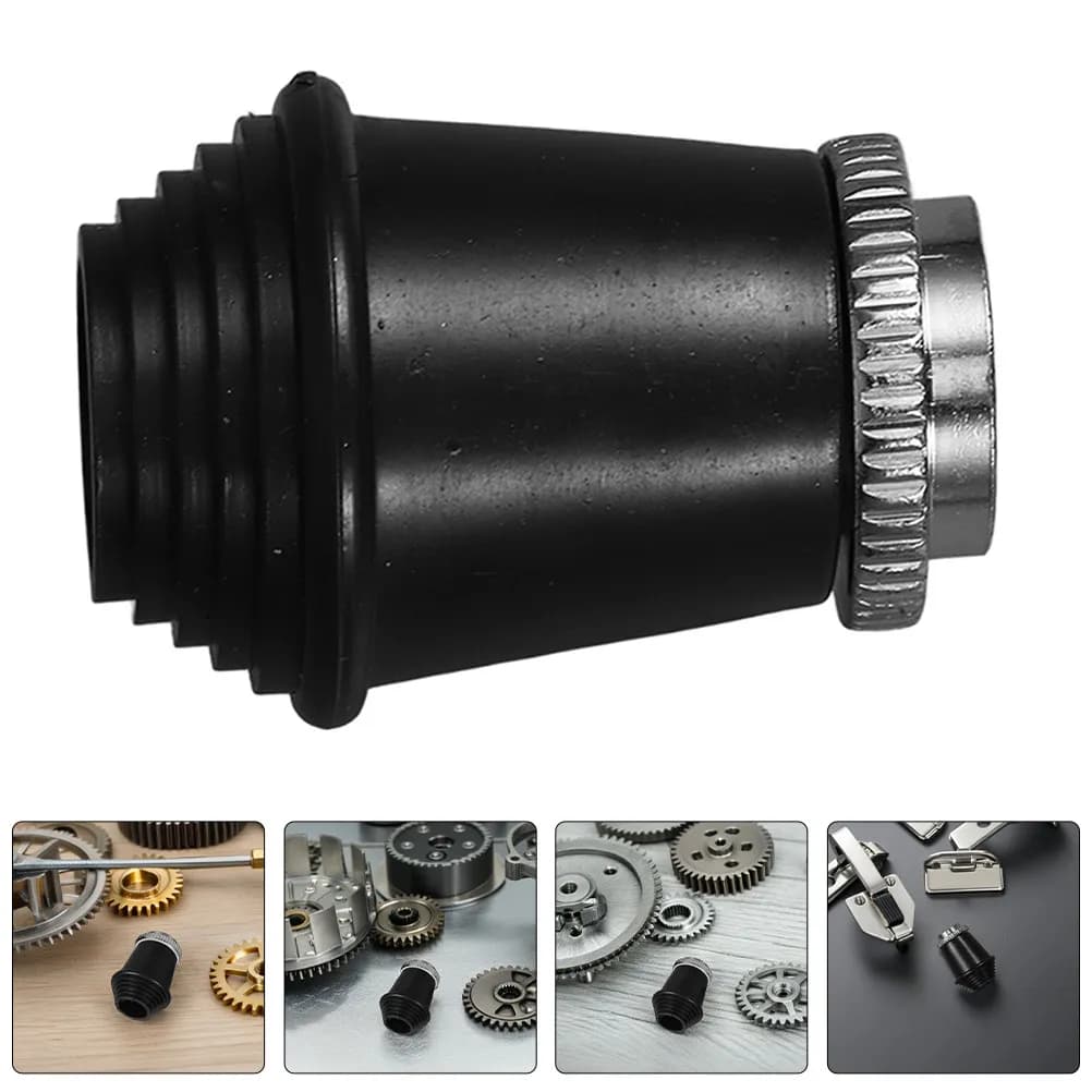 6Pcs Threaded Bass Drum Feet Pads Rubber Material Anti Slip Vibration Dampening Floor Protector Drum Kit Soundproofing