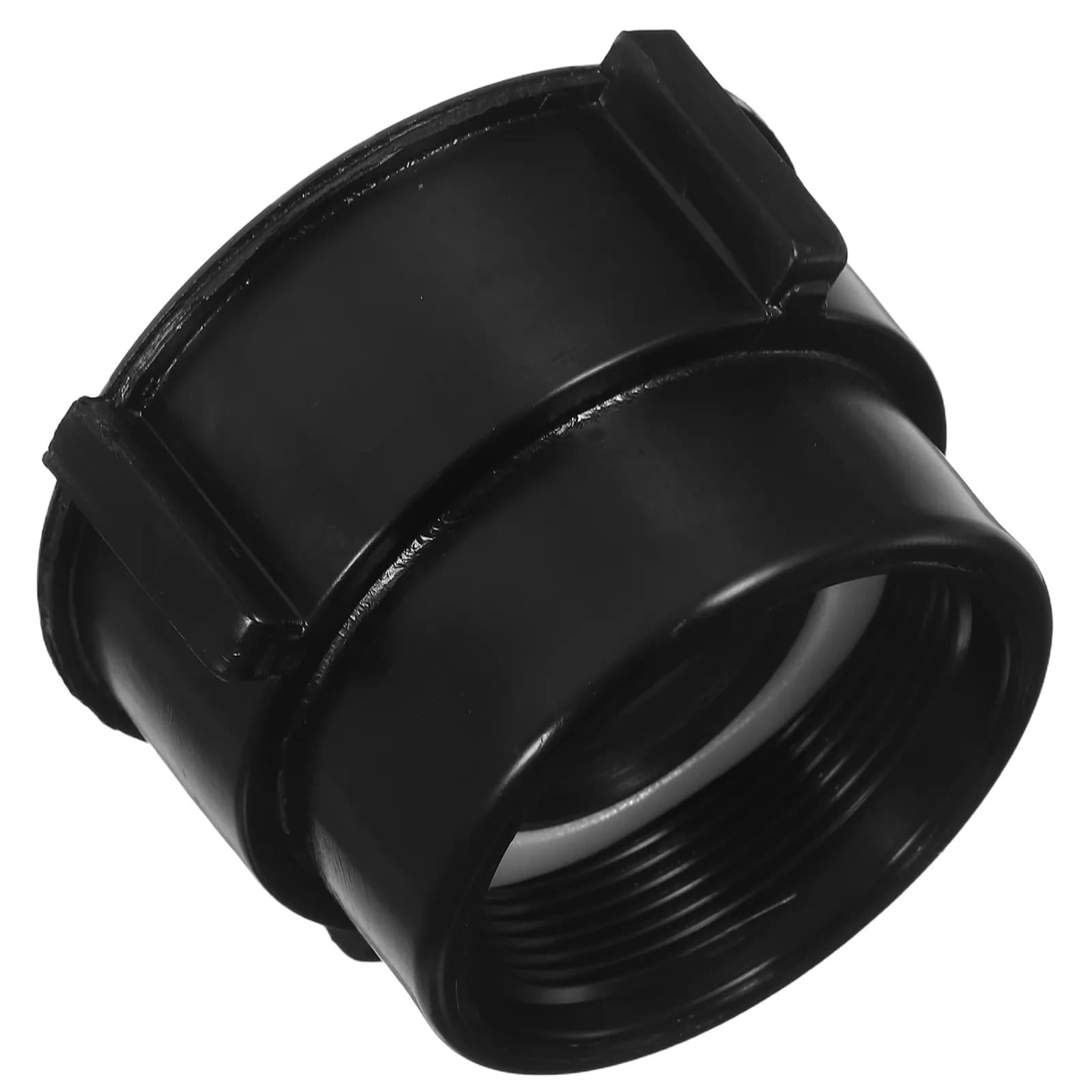 Robust Valve Adapter for IBC Containers from 75 mm to 2 inches with Fine Threading and Rubber Sealing Reinforced for Water Tanks, Oil Storage, Garden Pipes