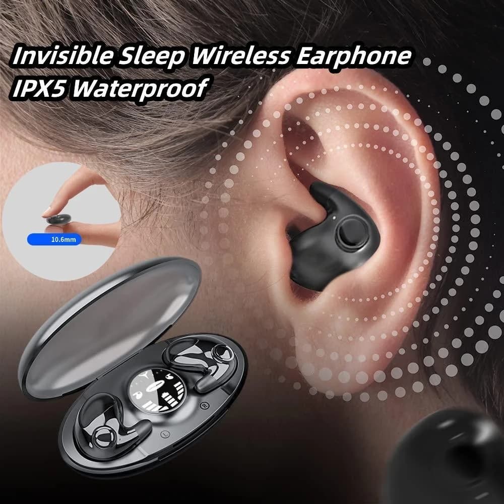 SHUKE MD538 Auricolare wireless per il sonno invisibile TWS Auricolari nascosti Bluetooth IPX6 Cuffie sportive con cancellazione del rumore impermeabili