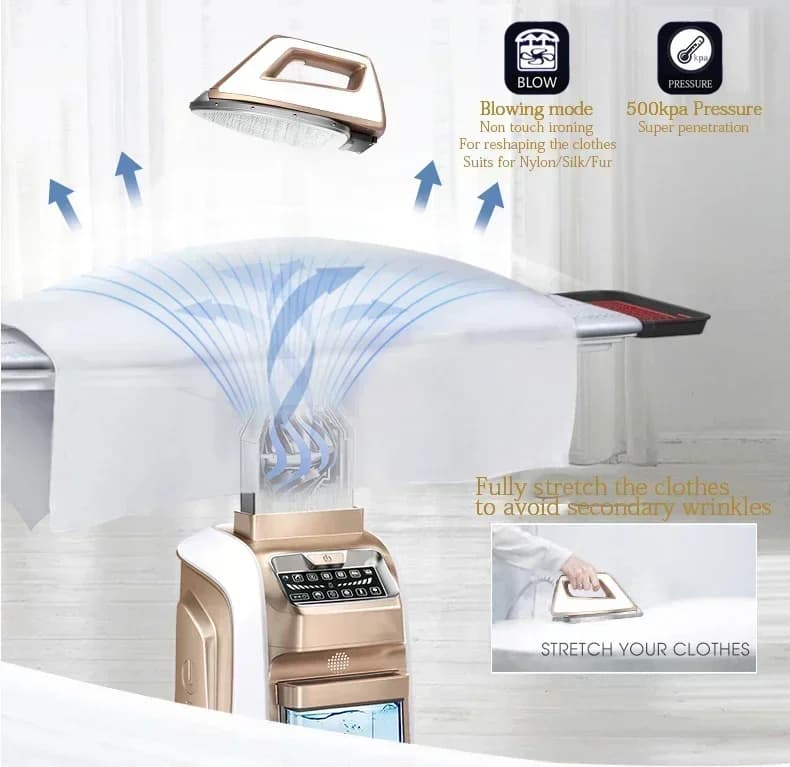 High Quality 2200W Multi-Function Ironing Machine SY9910 Ironing System Clothes Steamer Garment Steam Iron Station