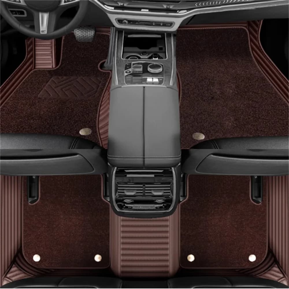 Tappetini per auto personalizzati 5D per Chevrolet Trailblazer Tappeti per auto Coperta per rivestimenti per pavimenti Coche a doppio strato