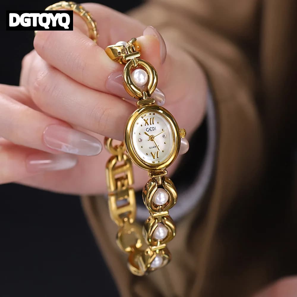 Women's Watch Waterproof Women's Quartz Wrist Watch With Advanced national style reloj para mujer luxury fashion beads