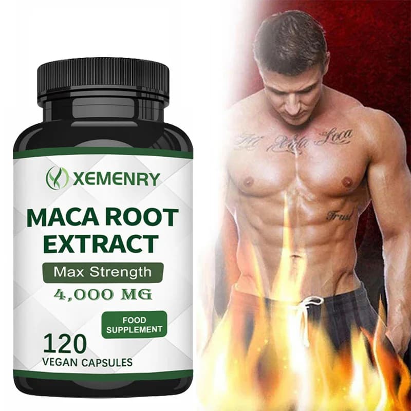 Natural maca supplement: for strength, muscle growth and performance