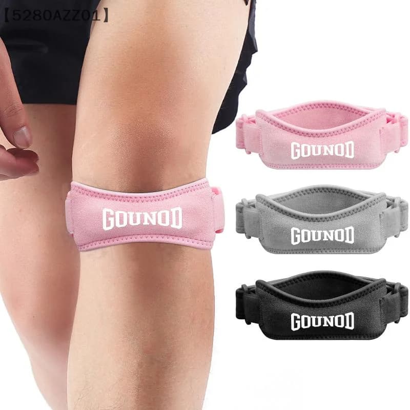 degliHMA58 degli1/2PCS Pressurized Bovine Leather Rotary Belt Sports Knee Pad Race Shock Absorption Gymnoculars Fitness Horse Riding