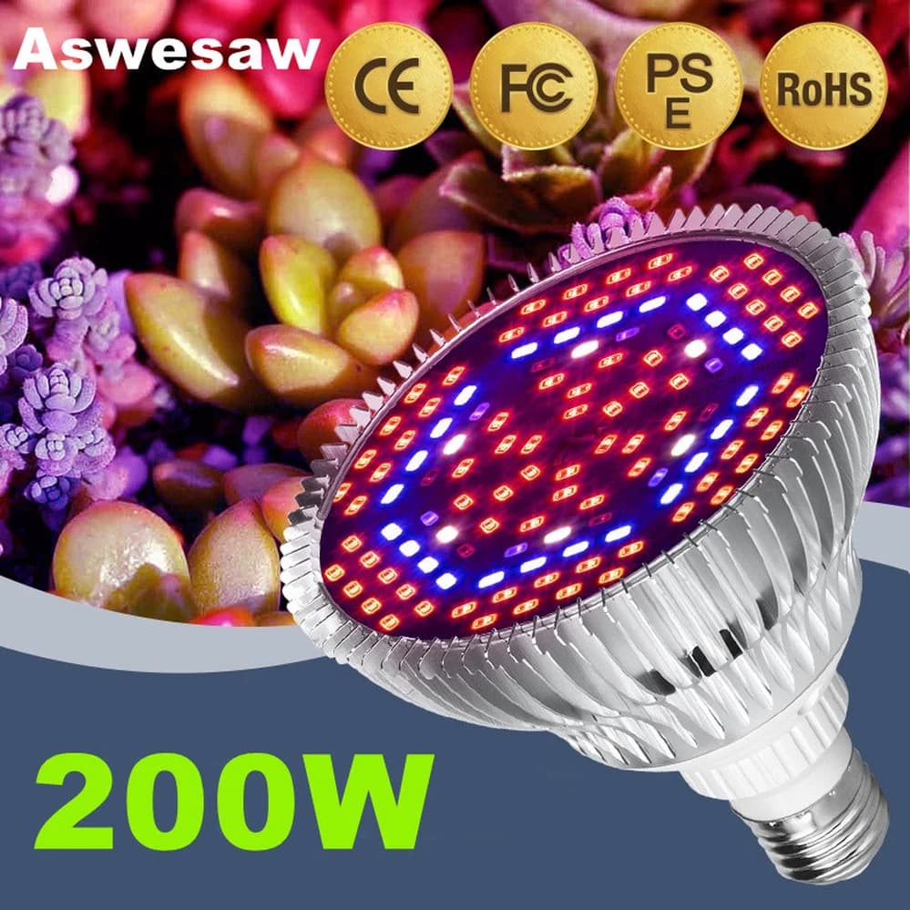 LED Phyto Grow Light complete spectrum Phytolamp E27 bulb for plants E14 UV lamp for flowers seeds in greenhouse LED hydroponic growth light