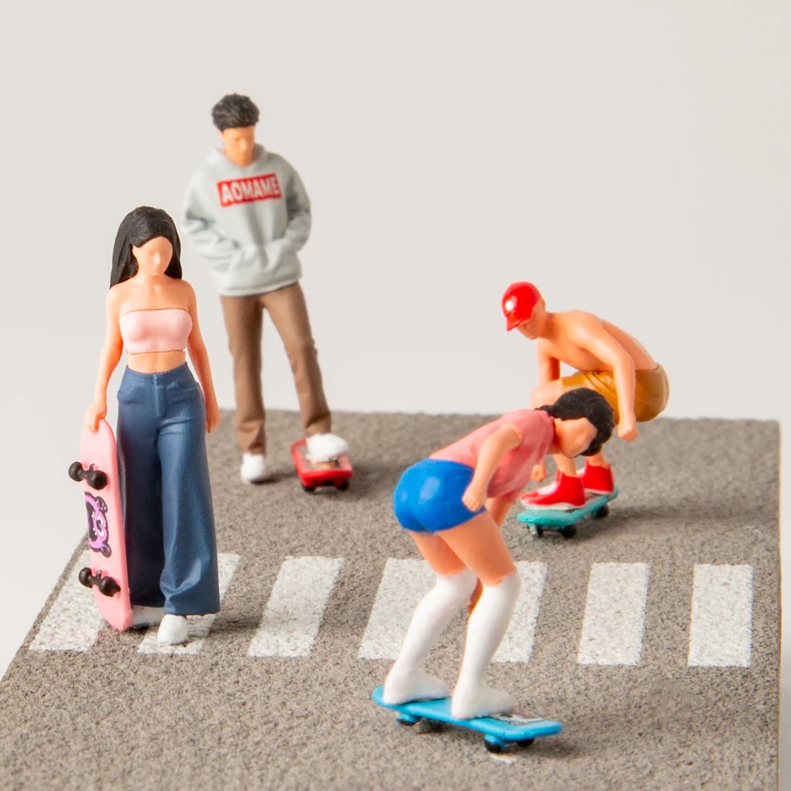 Diorama in resina 1:64, figure in miniatura, kit modello, accessori per modellismo, decorazioni creative per fotografia, collezione e esposizione.