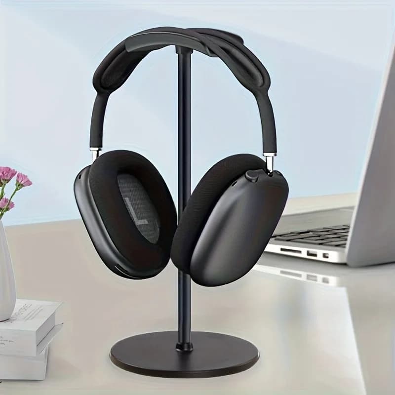 Creative Multifunctional Headphone Stand with Anti Slip Pad Desktop Storage Rack Headset Stand Office Desk Supplies