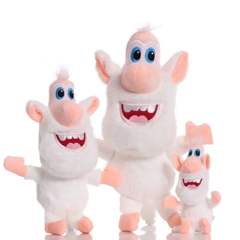 Booba Cartoon Anime 30 cm Bambola di peluche Cuscino Decorazione per la stanza Ornamento da tavolo Giocattoli alla moda Regali