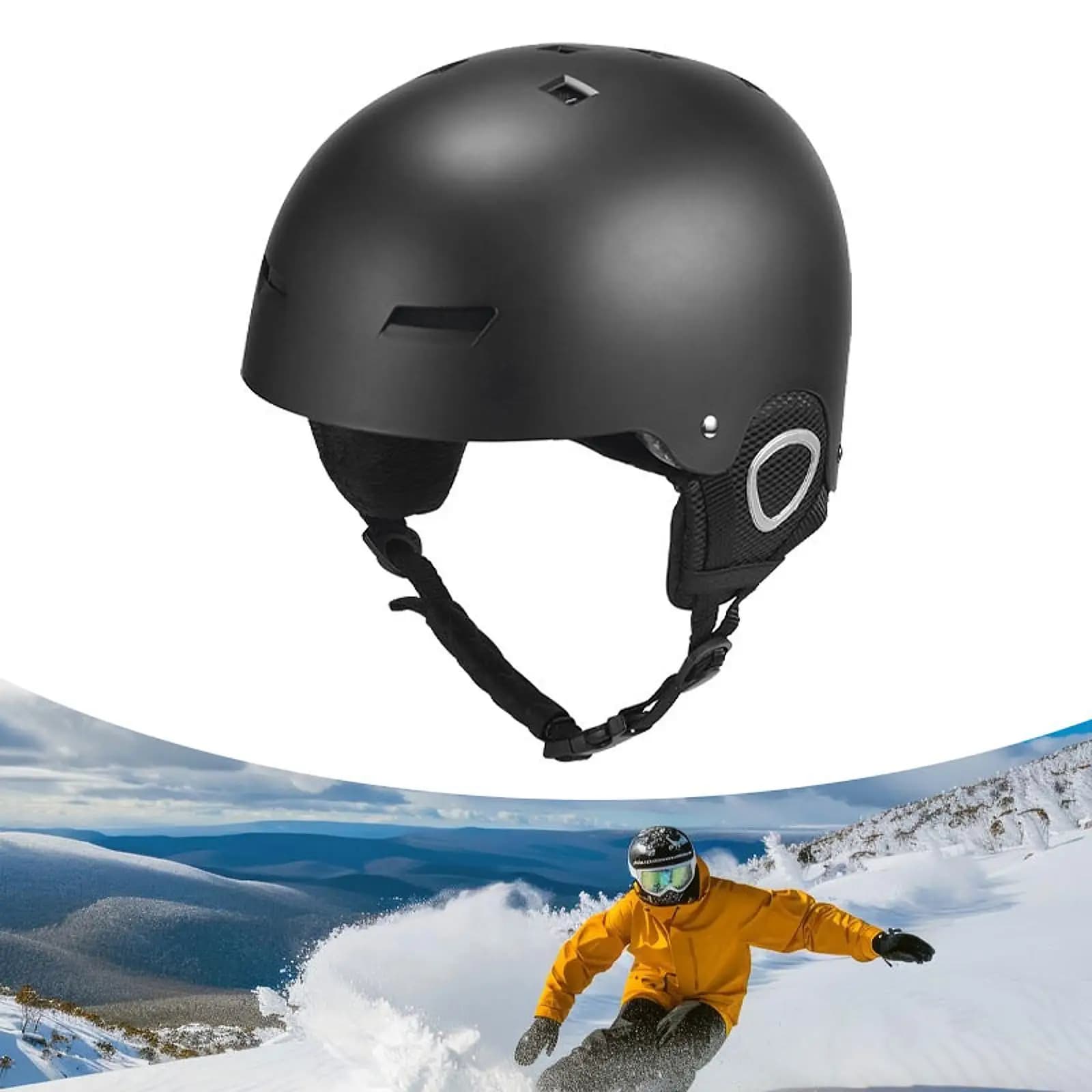 Ski Helmet Snowboard Helmet Skateboarding Helmet Removable Skateboard Helmet for Skateboarding Roller Skating Biking Cycling