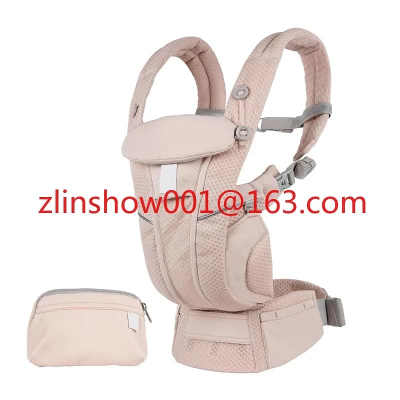 Seggiolino ergonomico da 0-48 mesi, marsupio per neonati 3 in 1