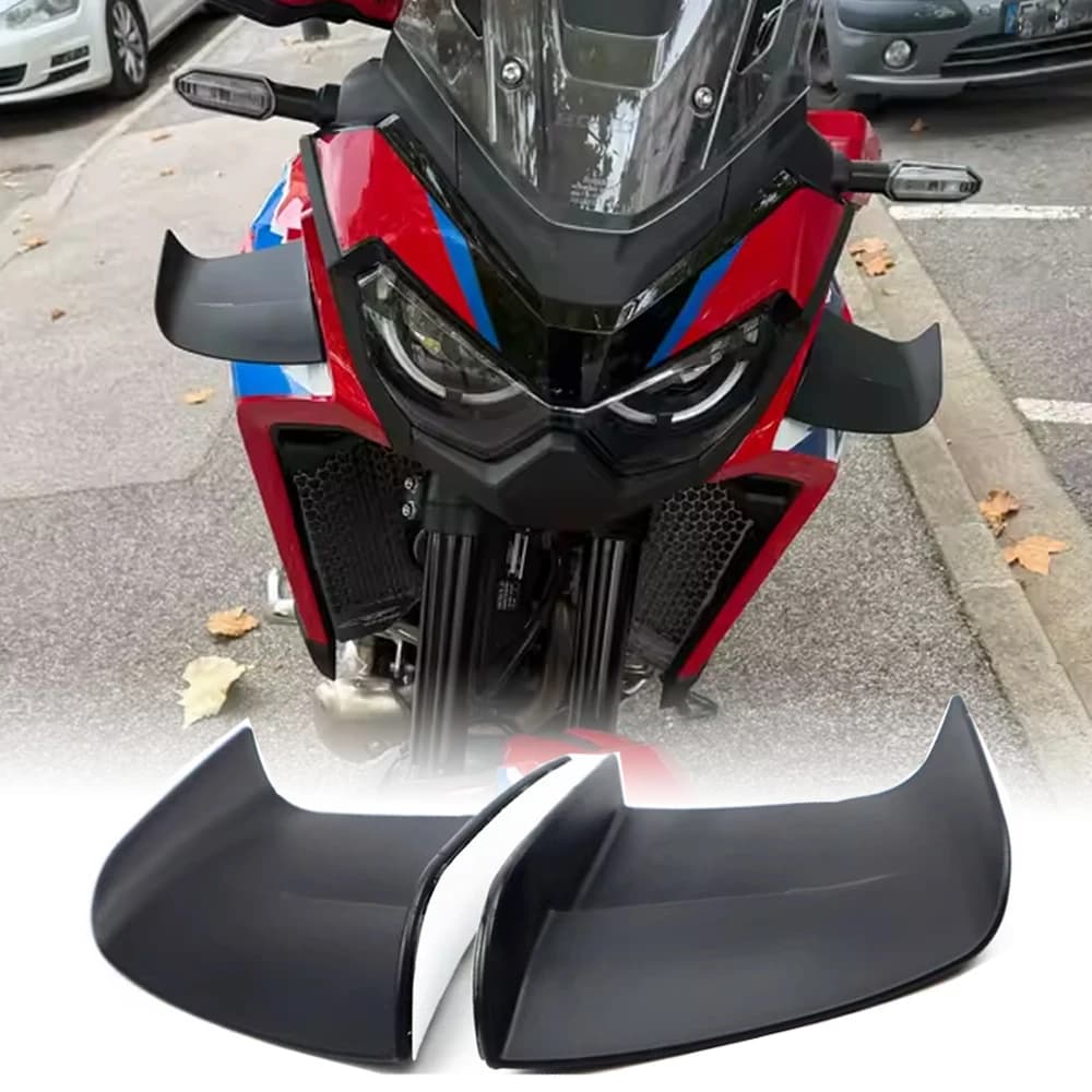 For Honda Africa Twin DCT 2024 2025 Winglets Aerodynamic Wing Kit Spoiler Fairing Side Panel Motorcycle Accessories Windshield