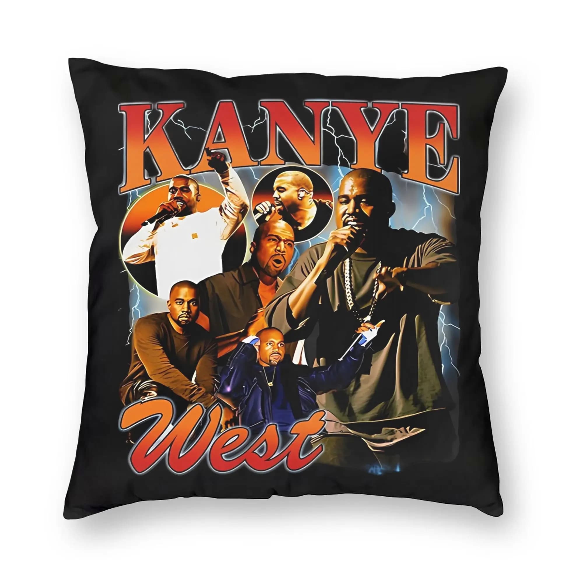 Kanye West Pillowcase Printing Polyester Cushion Cover Decorations Throw Pillow Case Cover Home Drop Shipping 18''