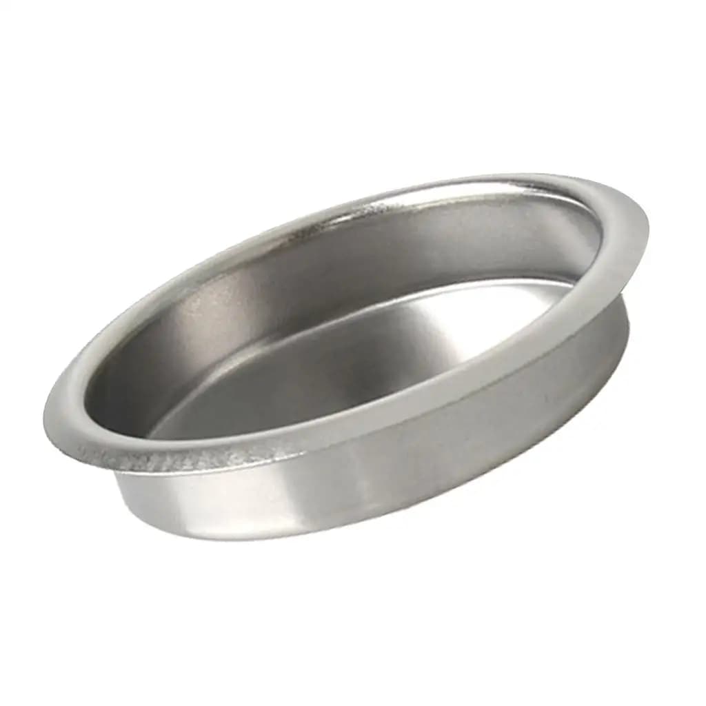 Espresso Machine Cleaning Disk 58mm Stainless Steel Blind Filter Basket Insert for Home Coffee Maker