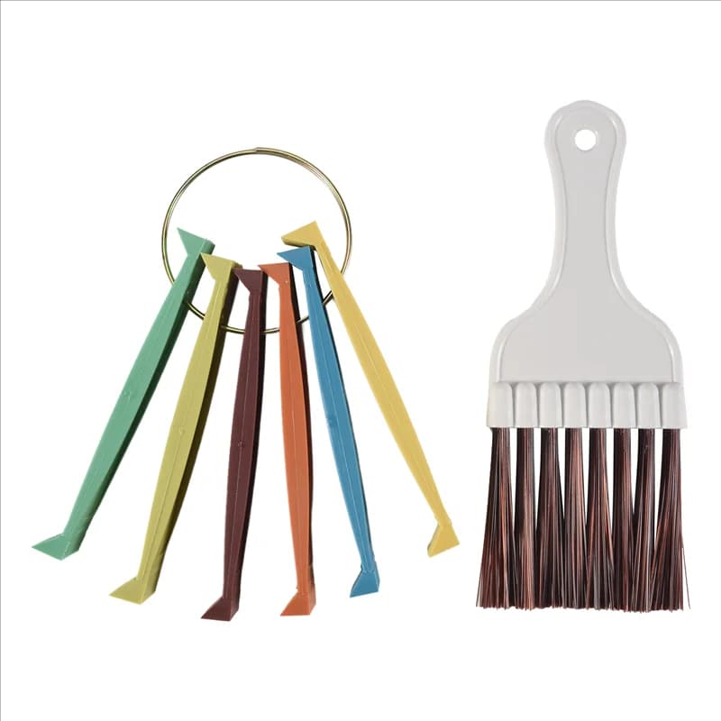 A47U FCR6 Set pettine a pinna ad anello, pettine a pinna per condizionatore d'aria raddrizza le bobine del condensatore dell'evaporatore, piastra per pettine a pinna AC