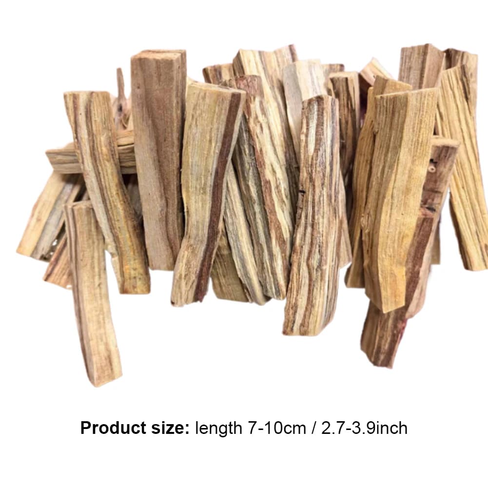 Palo Santo Sticks Natural Incense Sticks Purifying Healing Natural Crude Wood Strips for